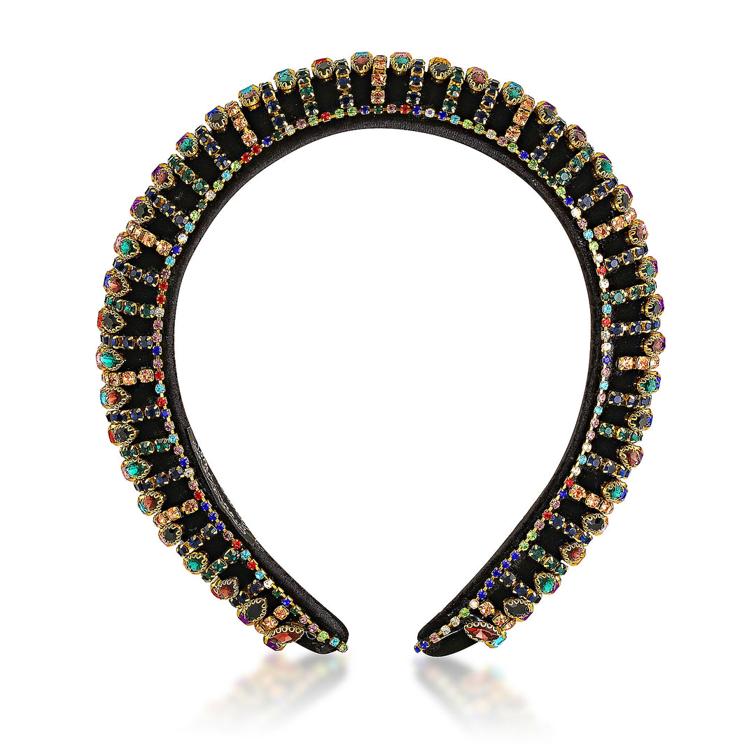 Cecilia Multi Crystal Headband