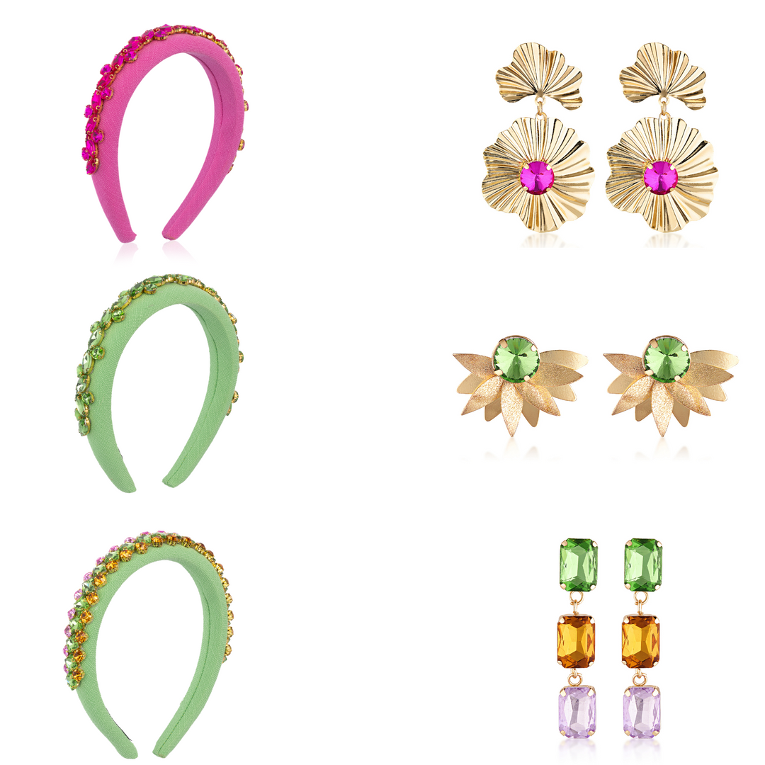 Earring and Headband Set Bundle